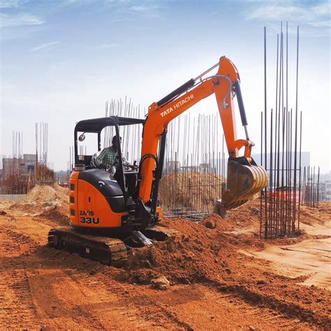 tata hitachi mini excavator price